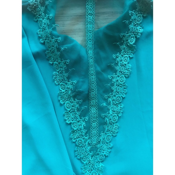 ➽ Chiffon button down - Picture 3 of 5